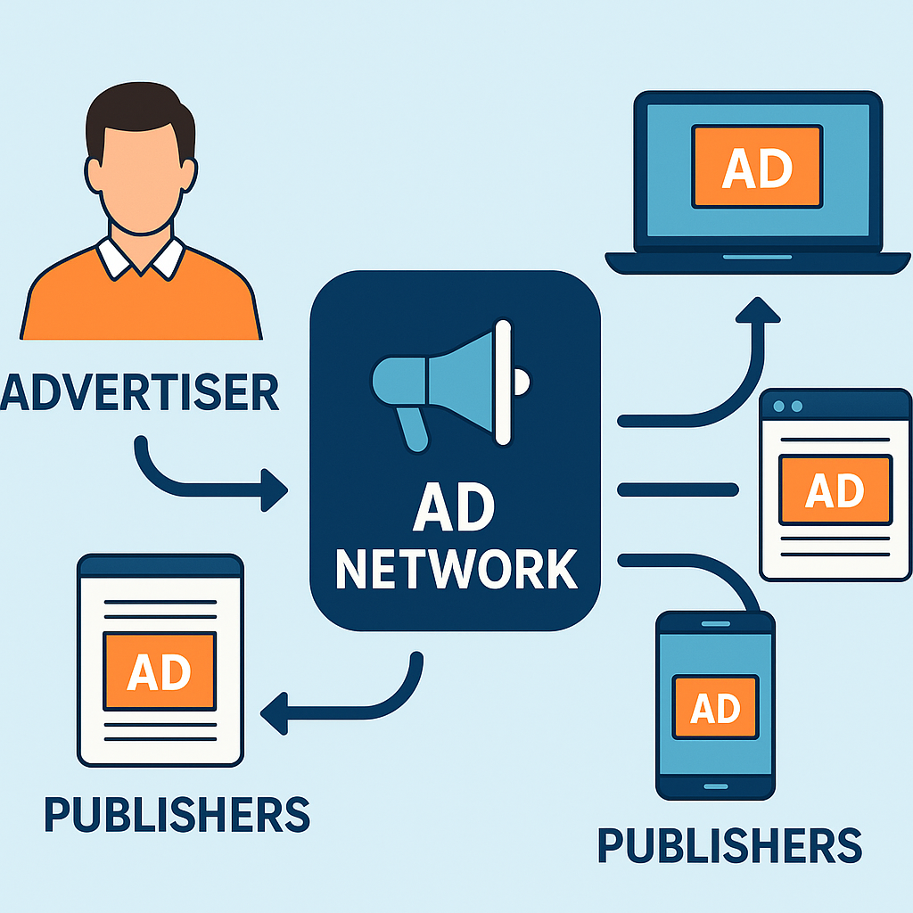 Las redes publicitarias permiten conectar a anunciantes con editores, mostrando anuncios relevantes para los usuarios finales.